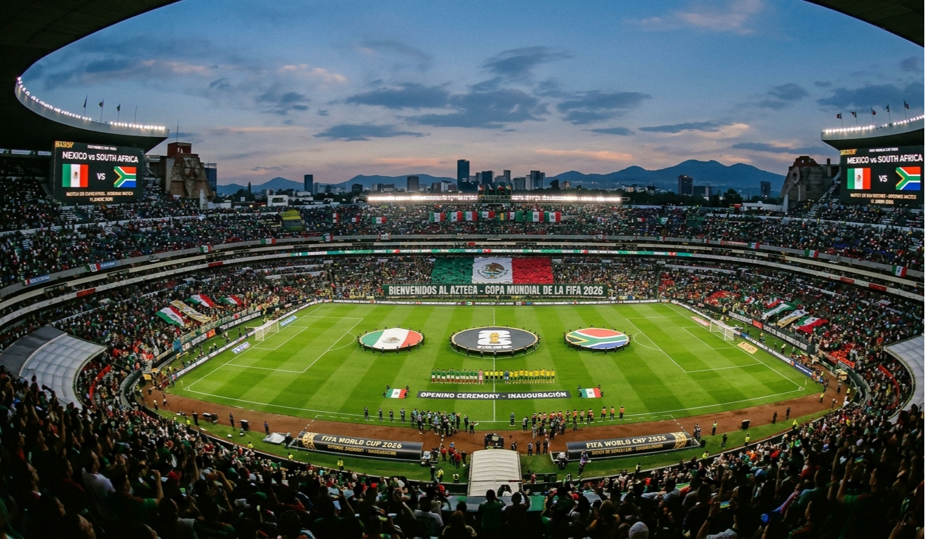 صدام الهوية والأرض: التحليل الشامل لافتتاح كأس العالم  2026 بين المكسيك وجنوب إفريقيا