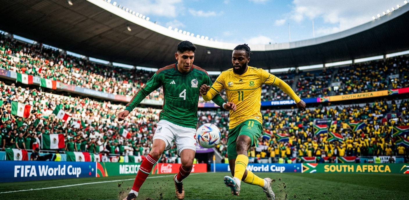 Choque de la Copa del Mundo: México vs Sudáfrica | Análisis Completo, Alineaciones Probables y Canales de Transmisión