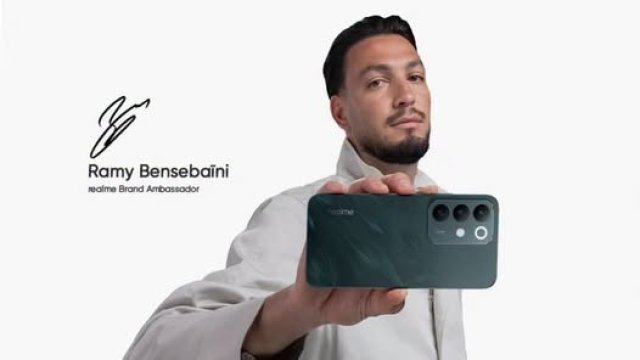 Ramie Ben Sabaini nombrado embajador de Realme en Argelia